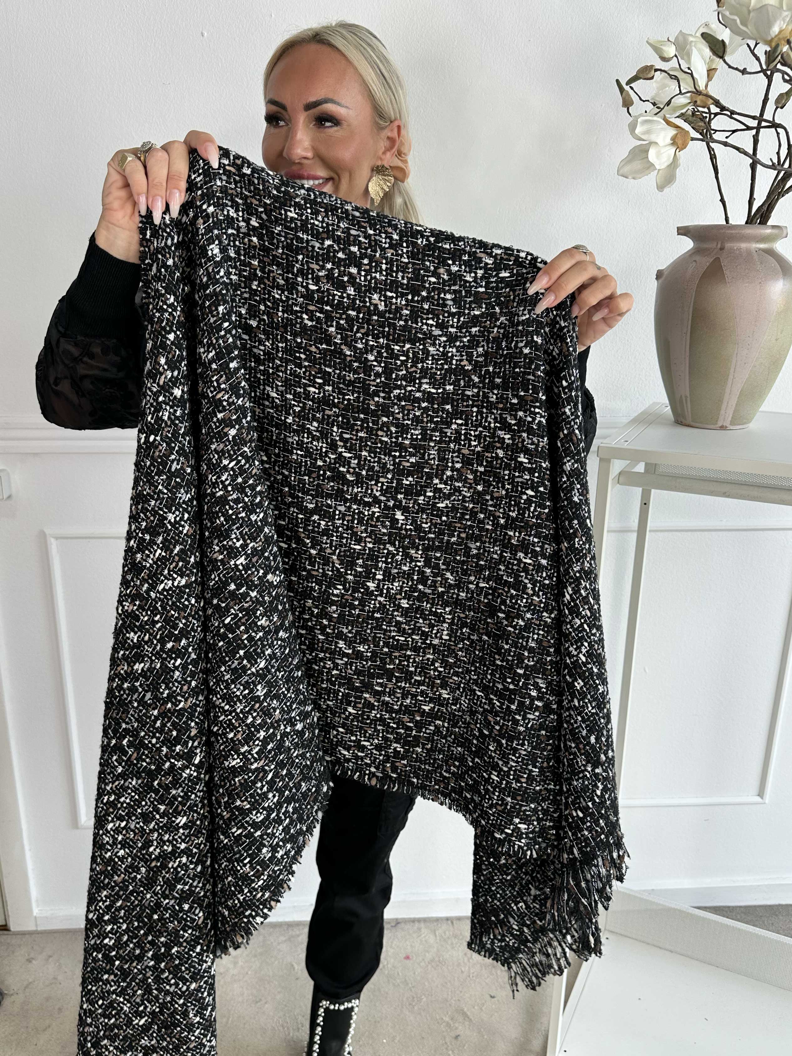 Junia - Lækkert stort og blødt tørklæde